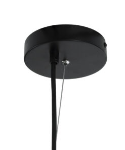 GLOBOSTAR® DURANT 01324 Μοντέρνο Κρεμαστό Φωτιστικό Οροφής με Ντουί 1 x E27 AC 220-240V IP20 - Γκρι & Χρυσό - Μ35 x Π35 x Υ35cm 18 01324 10