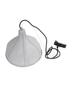 GLOBOSTAR® TRIBECA 01326 Μοντέρνο Κρεμαστό Φωτιστικό Οροφής με Ντουί 1 x E27 AC 220-240V IP20 - Γκρι - Μ30 x Π30 x Υ27cm 19 01326 10