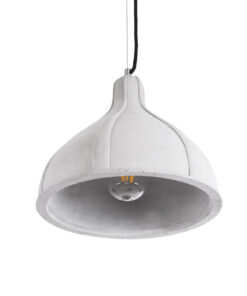 GLOBOSTAR® TRIBECA 01326 Μοντέρνο Κρεμαστό Φωτιστικό Οροφής με Ντουί 1 x E27 AC 220-240V IP20 - Γκρι - Μ30 x Π30 x Υ27cm 15 01326 6