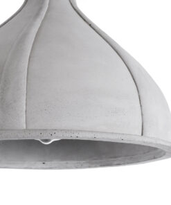 GLOBOSTAR® TRIBECA 01326 Μοντέρνο Κρεμαστό Φωτιστικό Οροφής με Ντουί 1 x E27 AC 220-240V IP20 - Γκρι - Μ30 x Π30 x Υ27cm 17 01326 8