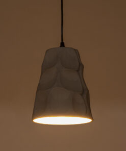 Alternative view of GLOBOSTAR® TRIBECA 01327 Μοντέρνο Κρεμαστό Φωτιστικό Οροφής με Ντουί 1 x E27 AC 220-240V IP20 - Γκρι - Μ18 x Π18 x Υ23cm