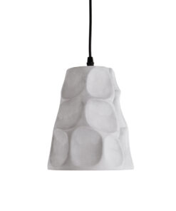 GLOBOSTAR® TRIBECA 01327 Μοντέρνο Κρεμαστό Φωτιστικό Οροφής με Ντουί 1 x E27 AC 220-240V IP20 - Γκρι - Μ18 x Π18 x Υ23cm 14 01327 5