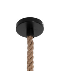 GLOBOSTAR® MANDALA 01331 Vintage Κρεμαστό Φωτιστικό Οροφής με Ντουί 1 x E27 AC 220-240V IP20 - Μπεζ - Μ40 x Π40 x Υ33cm 24 01331 11