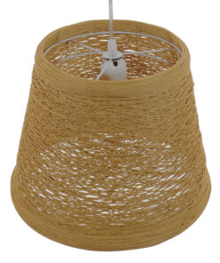 GLOBOSTAR® PLAYROOM 01332 Vintage Κρεμαστό Φωτιστικό Οροφής με Ντουί 1 x E27 AC 220-240V IP20 - Μπεζ - Μ32 x Π32 x Υ27cm 9 01332 3