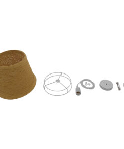 GLOBOSTAR® PLAYROOM 01332 Vintage Κρεμαστό Φωτιστικό Οροφής με Ντουί 1 x E27 AC 220-240V IP20 - Μπεζ - Μ32 x Π32 x Υ27cm 11 01332 6