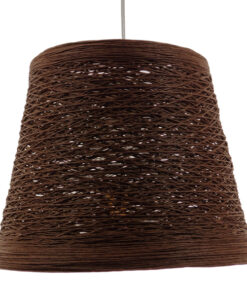 Alternative view of GLOBOSTAR® PLAYROOM 01333 Vintage Κρεμαστό Φωτιστικό Οροφής με Ντουί 1 x E27 AC 220-240V IP20 - Καφέ - Μ32 x Π32 x Υ27cm