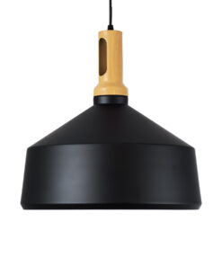 GLOBOSTAR® CALYPSO 01334-B Μοντέρνο Κρεμαστό Φωτιστικό Οροφής με Ντουί 1 x E27 AC 220-240V IP20 - Μαύρο, Χρυσό & Μπεζ - Μ36 x Π36 x Υ35cm 15 01334 4 b