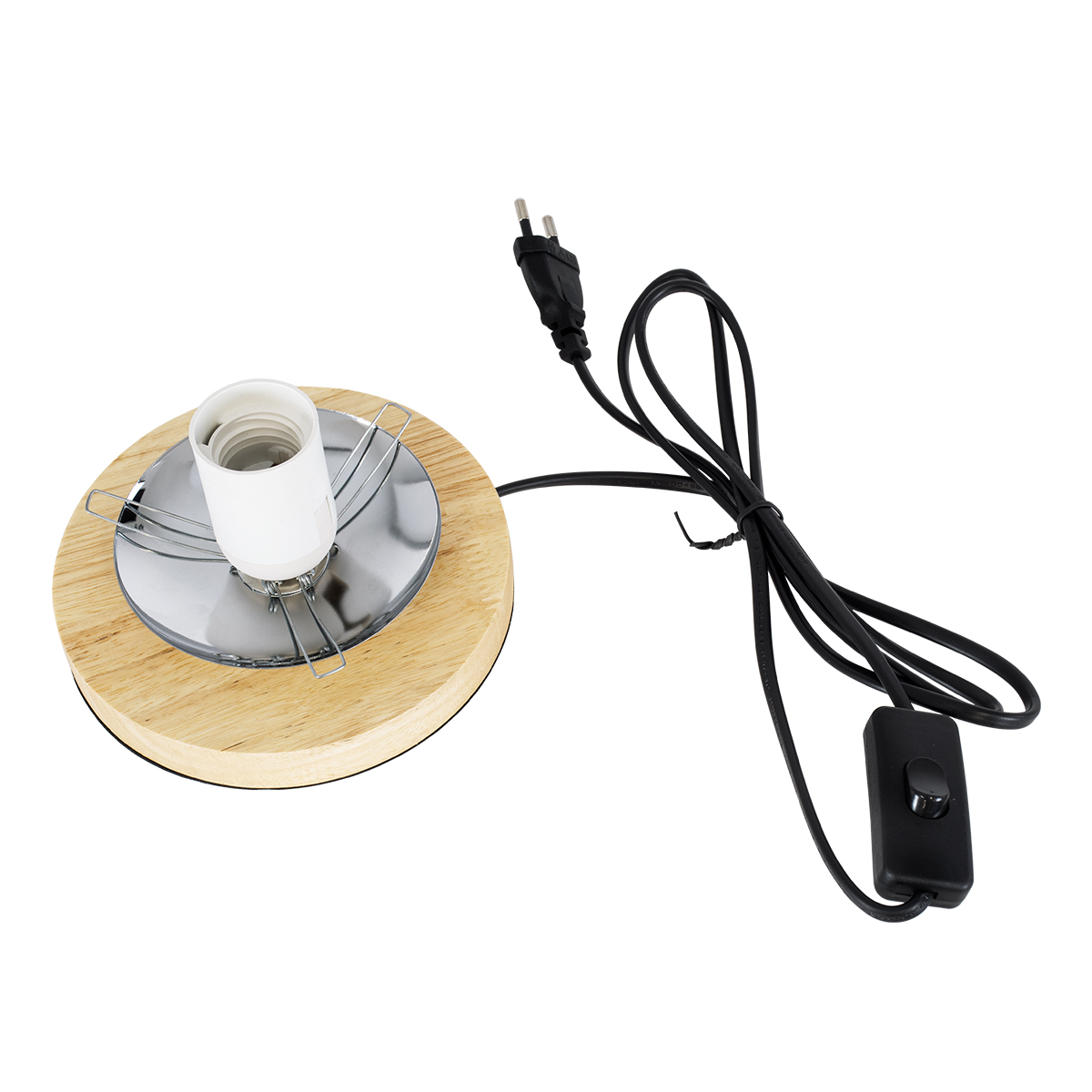 GloboStar® OCEANA 01337 Μοντέρνο Επιτραπέζιο Φωτιστικό Πορτατίφ Μονόφωτο 1 x E27 IP20 Καφέ Ρατάν με Μπεζ Ξύλο - M20 x Π20 x Υ22cm 8 GloboStar® OCEANA 01337 Μοντέρνο Επιτραπέζιο Φωτιστικό Πορτατίφ Μονόφωτο 1 x E27 IP20 Καφέ Ρατάν με Μπεζ Ξύλο - M20 x Π20 x Υ22cm - Image 6