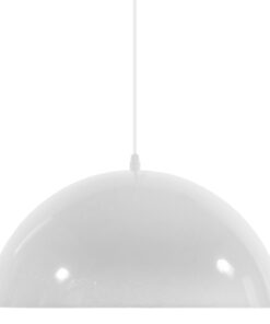 Alternative view of GLOBOSTAR® LUNE 01339 Μοντέρνο Κρεμαστό Φωτιστικό Οροφής με Ντουί 1 x E27 AC 220-240V IP20 - Λευκό & Χρυσό - Μ40 x Π40 x Υ20cm