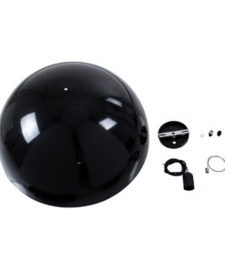 GLOBOSTAR® DIADEMA 01342 Μοντέρνο Κρεμαστό Φωτιστικό Οροφής με Ντουί 1 x E27 AC 220-240V IP20 - Μαύρο & Χρυσό - Μ60 x Π60 x Υ30cm 21 01342 10