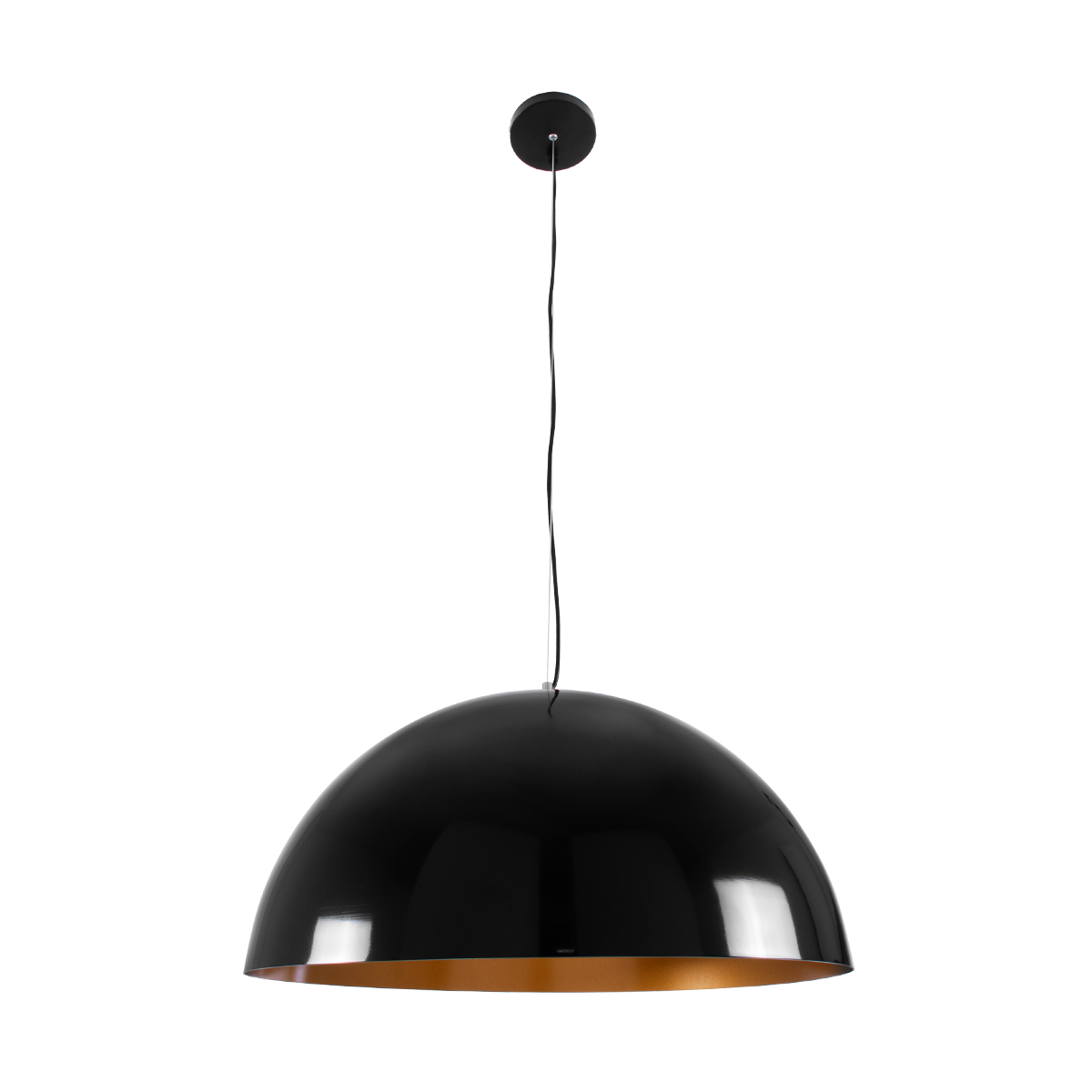 GLOBOSTAR® DIADEMA 01342 Μοντέρνο Κρεμαστό Φωτιστικό Οροφής με Ντουί 1 x E27 AC 220-240V IP20 - Μαύρο & Χρυσό - Μ60 x Π60 x Υ30cm 5 GLOBOSTAR® DIADEMA 01342 Μοντέρνο Κρεμαστό Φωτιστικό Οροφής με Ντουί 1 x E27 AC 220-240V IP20 - Μαύρο & Χρυσό - Μ60 x Π60 x Υ30cm - Image 3