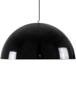 GLOBOSTAR® DIADEMA 01342 Μοντέρνο Κρεμαστό Φωτιστικό Οροφής με Ντουί 1 x E27 AC 220-240V IP20 - Μαύρο & Χρυσό - Μ60 x Π60 x Υ30cm 15 01342 4