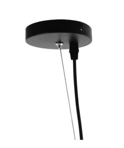 GLOBOSTAR® MEDEA 01344 Μοντέρνο Κρεμαστό Φωτιστικό Οροφής με Ντουί 1 x E27 AC 220-240V IP20 - Μαύρο & Χρυσό - Μ60 x Π60 x Υ30cm 15 01344 4