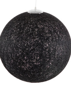 Alternative view of GLOBOSTAR® OCEANA 01364 Boho Κρεμαστό Φωτιστικό Οροφής με Ντουί 1 x E27 AC 220-240V IP20 - Μαύρο - Μ60 x Π60 x Υ60cm