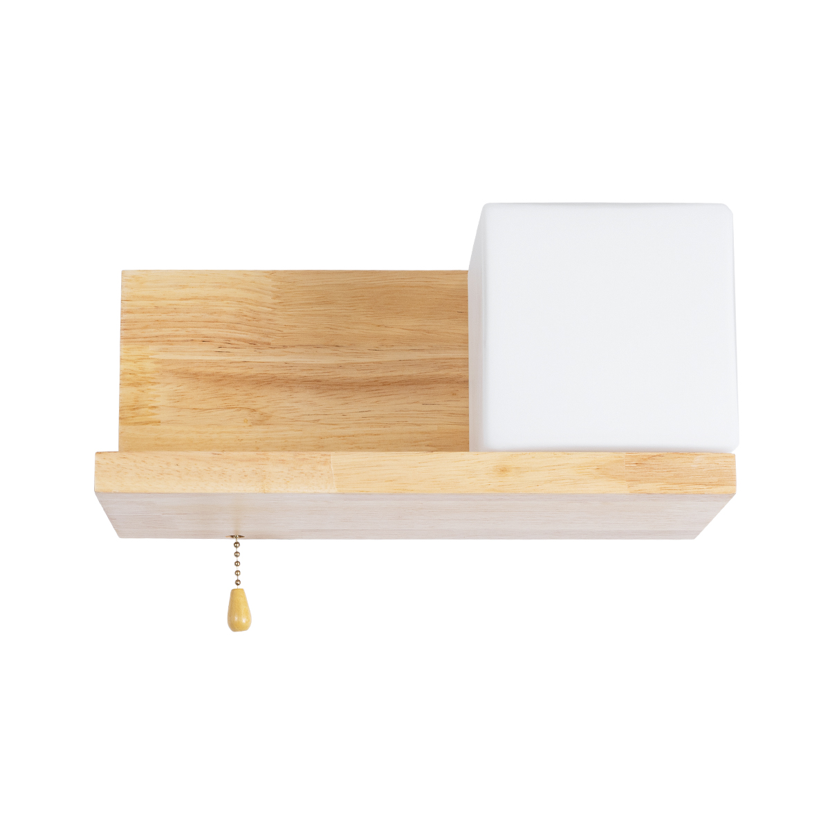 GloboStar® AMITY 01366 Μοντέρνο Επιτοίχιο Φωτιστικό Απλίκα Μονόφωτο 1 x E27 IP20 Μπεζ Ξύλο με Λευκό Γυαλί - Μ30 x Π14.5 x Υ15cm 5 GloboStar® AMITY 01366 Μοντέρνο Επιτοίχιο Φωτιστικό Απλίκα Μονόφωτο 1 x E27 IP20 Μπεζ Ξύλο με Λευκό Γυαλί - Μ30 x Π14.5 x Υ15cm - Image 3