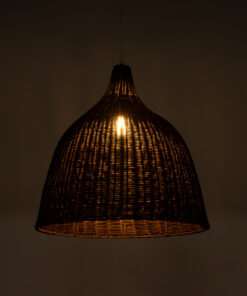 Alternative view of GLOBOSTAR® BAHAMAS 01368 Boho Κρεμαστό Φωτιστικό Οροφής με Ντουί 1 x E27 AC 220-240V IP20 - Καφέ - Μ45 x Π45 x Υ45cm