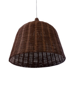 GLOBOSTAR® BAHAMAS 01369 Boho Κρεμαστό Φωτιστικό Οροφής με Ντουί 1 x E27 AC 220-240V IP20 - Καφέ - Μ60 x Π60 x Υ60cm 16 01369 6