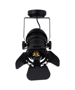 GLOBOSTAR® DETROIT 01372 Vintage Φωτιστικό Οροφής με Ντουί 1 x E27 AC 220-240V IP20 - Μαύρο - Μ26 x Π26 x Υ37cm 33 01372 13