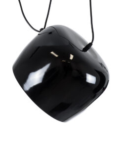 GLOBOSTAR® JASPER 01373 Μοντέρνο Κρεμαστό Φωτιστικό Οροφής με Ντουί 1 x E27 AC 220-240V IP20 - Μαύρο & Λευκό - Μ26.5 x Π26.5 x Υ20.5cm 14 01373 5 1