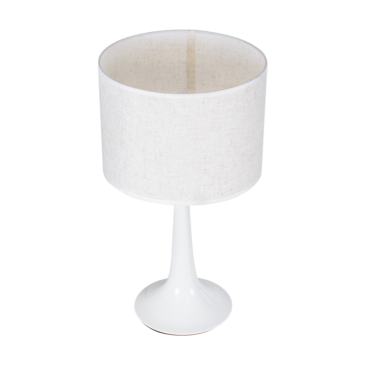 GLOBOSTAR® AMBROSIA 01395 Μοντέρνο Επιτραπέζιο Φωτιστικό Πορτατίφ με Ντουί 1 x E27 AC 220-240V IP20 - Λευκό - Μ25 x Π25 x Υ46cm 7 GLOBOSTAR® AMBROSIA 01395 Μοντέρνο Επιτραπέζιο Φωτιστικό Πορτατίφ με Ντουί 1 x E27 AC 220-240V IP20 - Λευκό - Μ25 x Π25 x Υ46cm - Image 5