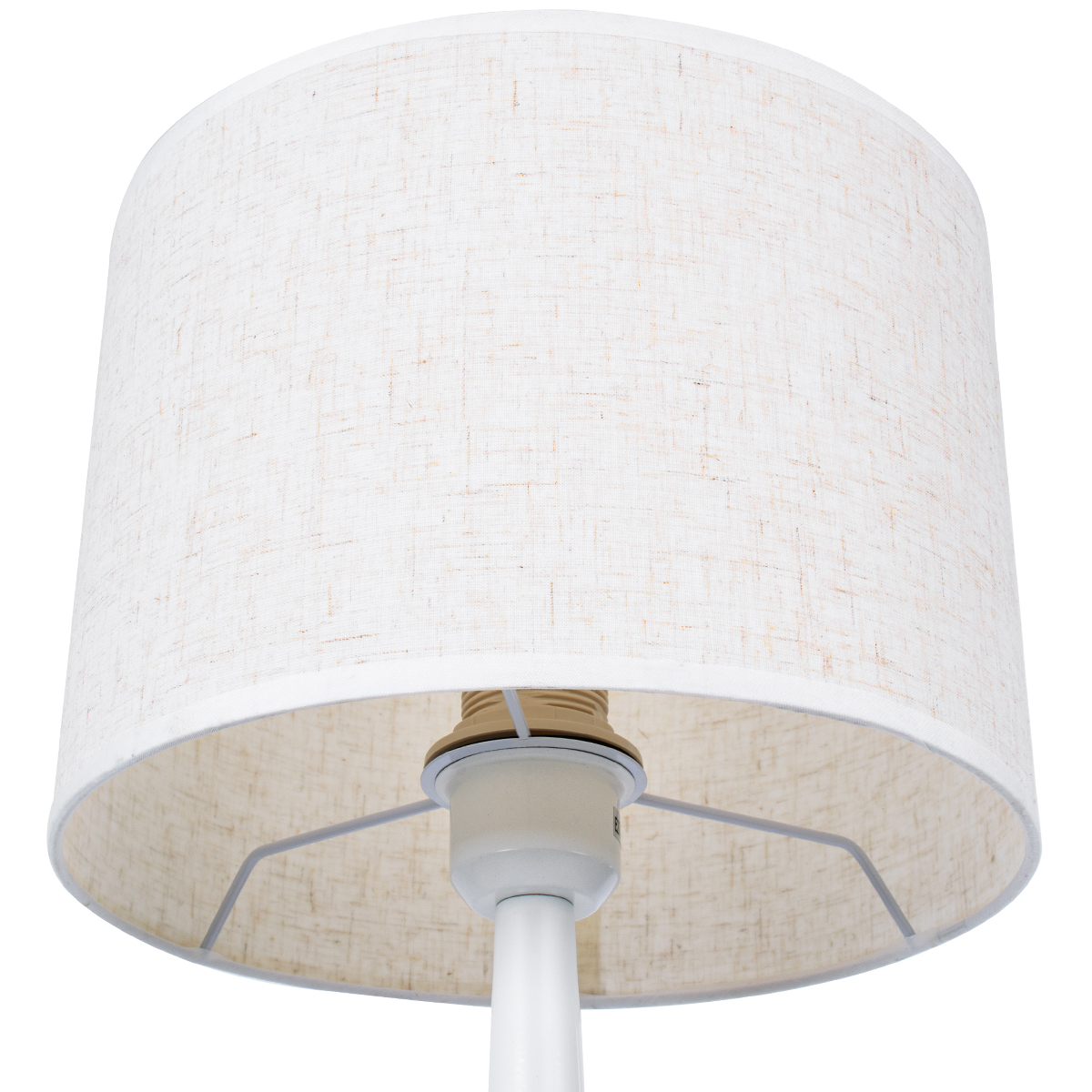 GLOBOSTAR® AMBROSIA 01395 Μοντέρνο Επιτραπέζιο Φωτιστικό Πορτατίφ με Ντουί 1 x E27 AC 220-240V IP20 - Λευκό - Μ25 x Π25 x Υ46cm 9 GLOBOSTAR® AMBROSIA 01395 Μοντέρνο Επιτραπέζιο Φωτιστικό Πορτατίφ με Ντουί 1 x E27 AC 220-240V IP20 - Λευκό - Μ25 x Π25 x Υ46cm - Image 7