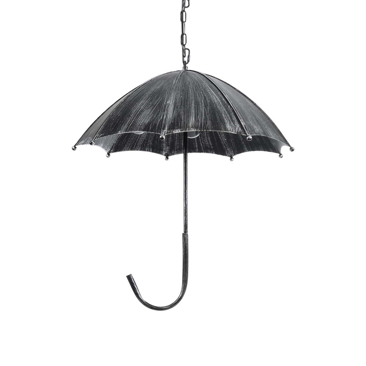 GLOBOSTAR® UMBRELLA 01407 Vintage Κρεμαστό Φωτιστικό Οροφής με Ντουί 5 x E27 AC 220-240V IP20 - Ασημί - Μ60 x Π60 x Y65cm 3 GloboStar® GLOBOSTAR® UMBRELLA 01407 Vintage Κρεμαστό Φωτιστικό Οροφής με Ντουί 5 x E27 AC 220-240V IP20 - Ασημί - Μ60 x Π60 x Y65cm