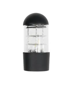 GLOBOSTAR® NEWI 01419 Μοντέρνο Φωτιστικό Τοίχου - Απλίκα με Ντουί 1 x E27 AC 220-240V IP20 - Μαύρο - Μ11 x Π17 x Υ23cm 12 01419 4