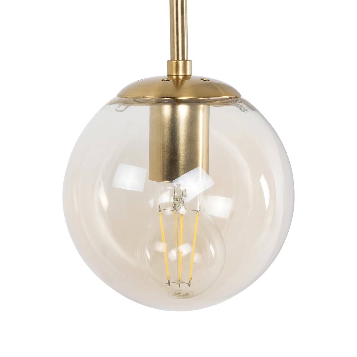 GloboStar® MADISON 01427 Μοντέρνο Επιτοίχιο Φωτιστικό Απλίκα Μονόφωτο 1 x E27 IP20 Χρυσό Μέταλλο με Μελί Γυαλί - Μ11 x Π17 x Υ25cm 8 GloboStar® MADISON 01427 Μοντέρνο Επιτοίχιο Φωτιστικό Απλίκα Μονόφωτο 1 x E27 IP20 Χρυσό Μέταλλο με Μελί Γυαλί - Μ11 x Π17 x Υ25cm - Image 6