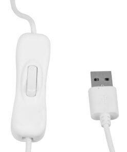 GloboStar® ANTLER 01442 Επιτραπέζιο Φωτιστικό Πορτατίφ LED -W -lm -° DC 5V IP20 Θερμό Λευκό 3000K Ροζ Μέταλλο με Μπεζ Ξύλο - Μ19 x Π19 x Υ23cm - 2 Xρόνια Εγγύηση 15 01442 7