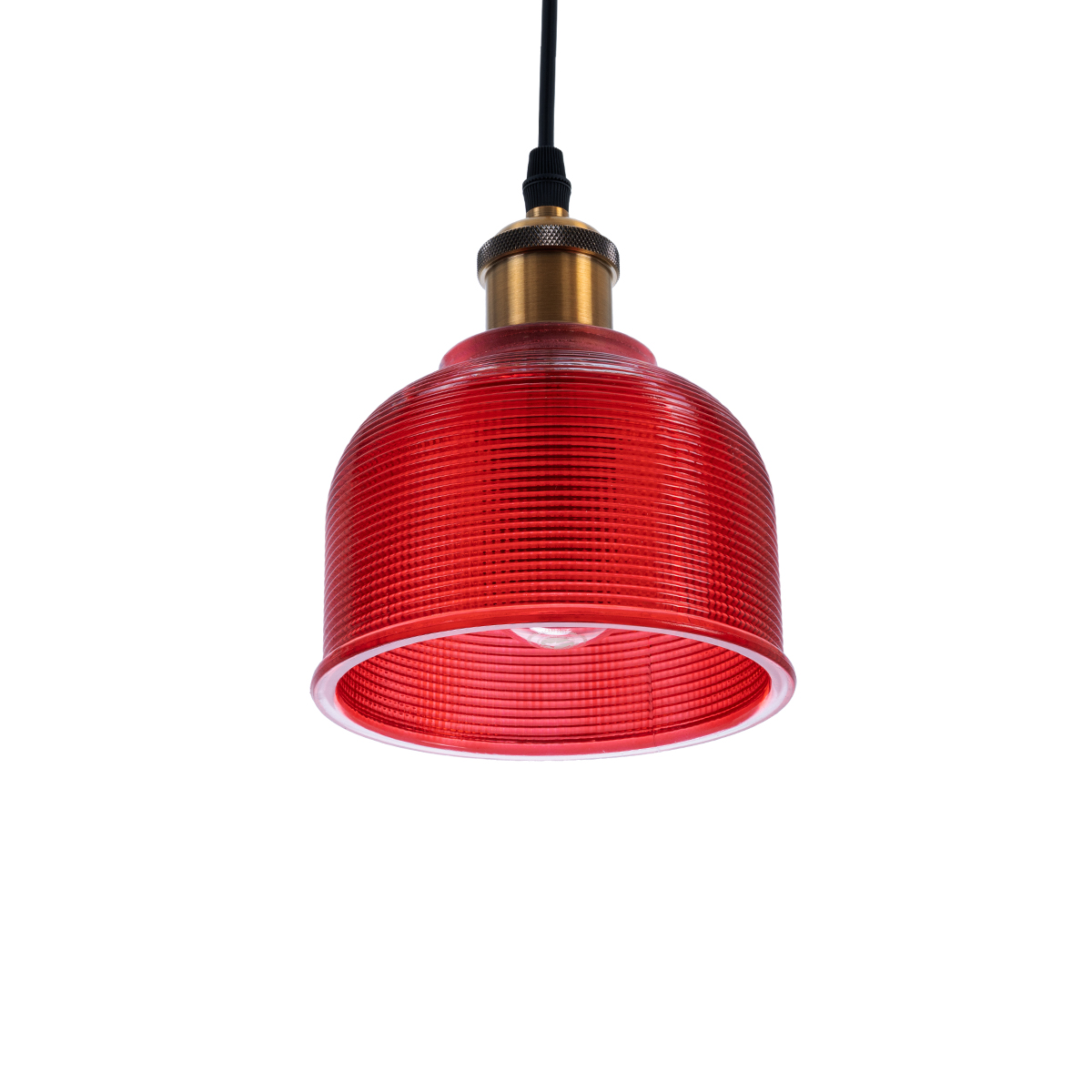 GLOBOSTAR® SEGRETO 01450 Vintage Κρεμαστό Φωτιστικό Οροφής με Ντουί 1 x E27 AC 220-240V IP20 - Κόκκινο & Χρυσό - Μ14 x Π14 x Υ18cm 7 GLOBOSTAR® SEGRETO 01450 Vintage Κρεμαστό Φωτιστικό Οροφής με Ντουί 1 x E27 AC 220-240V IP20 - Κόκκινο & Χρυσό - Μ14 x Π14 x Υ18cm - Image 5