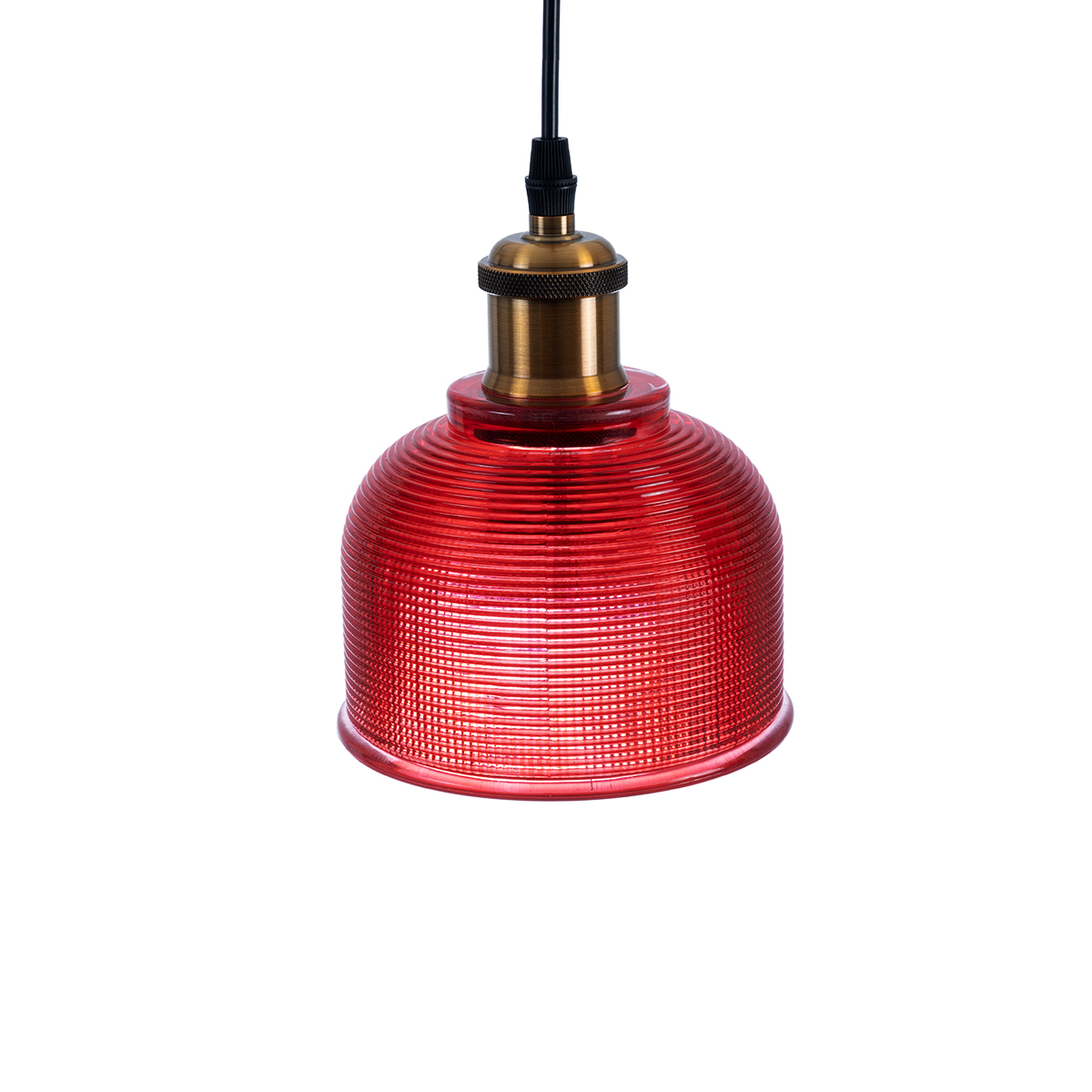 GLOBOSTAR® SEGRETO 01450 Vintage Κρεμαστό Φωτιστικό Οροφής με Ντουί 1 x E27 AC 220-240V IP20 - Κόκκινο & Χρυσό - Μ14 x Π14 x Υ18cm 8 GLOBOSTAR® SEGRETO 01450 Vintage Κρεμαστό Φωτιστικό Οροφής με Ντουί 1 x E27 AC 220-240V IP20 - Κόκκινο & Χρυσό - Μ14 x Π14 x Υ18cm - Image 6