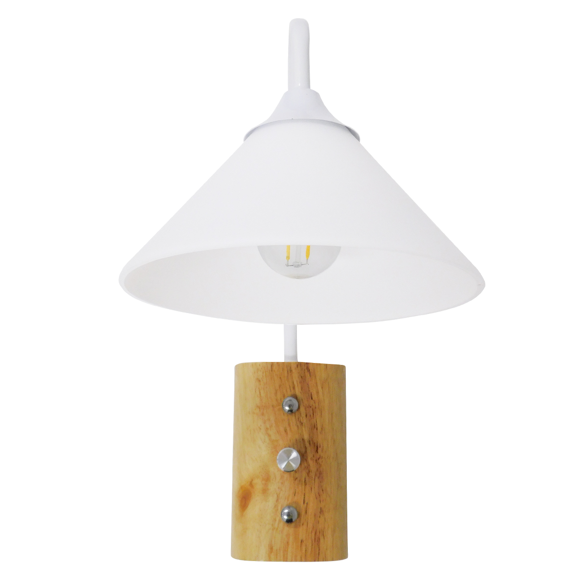 GloboStar® ALESSIA 01458 Μοντέρνο Επιτοίχιο Φωτιστικό Απλίκα Μονόφωτο 1 x E27 IP20 Λευκό Μέταλλο, Λευκό Γυαλί με Μπεζ Ξύλο - Μ18 x Π26 x Υ29cm 4 GloboStar® ALESSIA 01458 Μοντέρνο Επιτοίχιο Φωτιστικό Απλίκα Μονόφωτο 1 x E27 IP20 Λευκό Μέταλλο, Λευκό Γυαλί με Μπεζ Ξύλο - Μ18 x Π26 x Υ29cm - Image 2