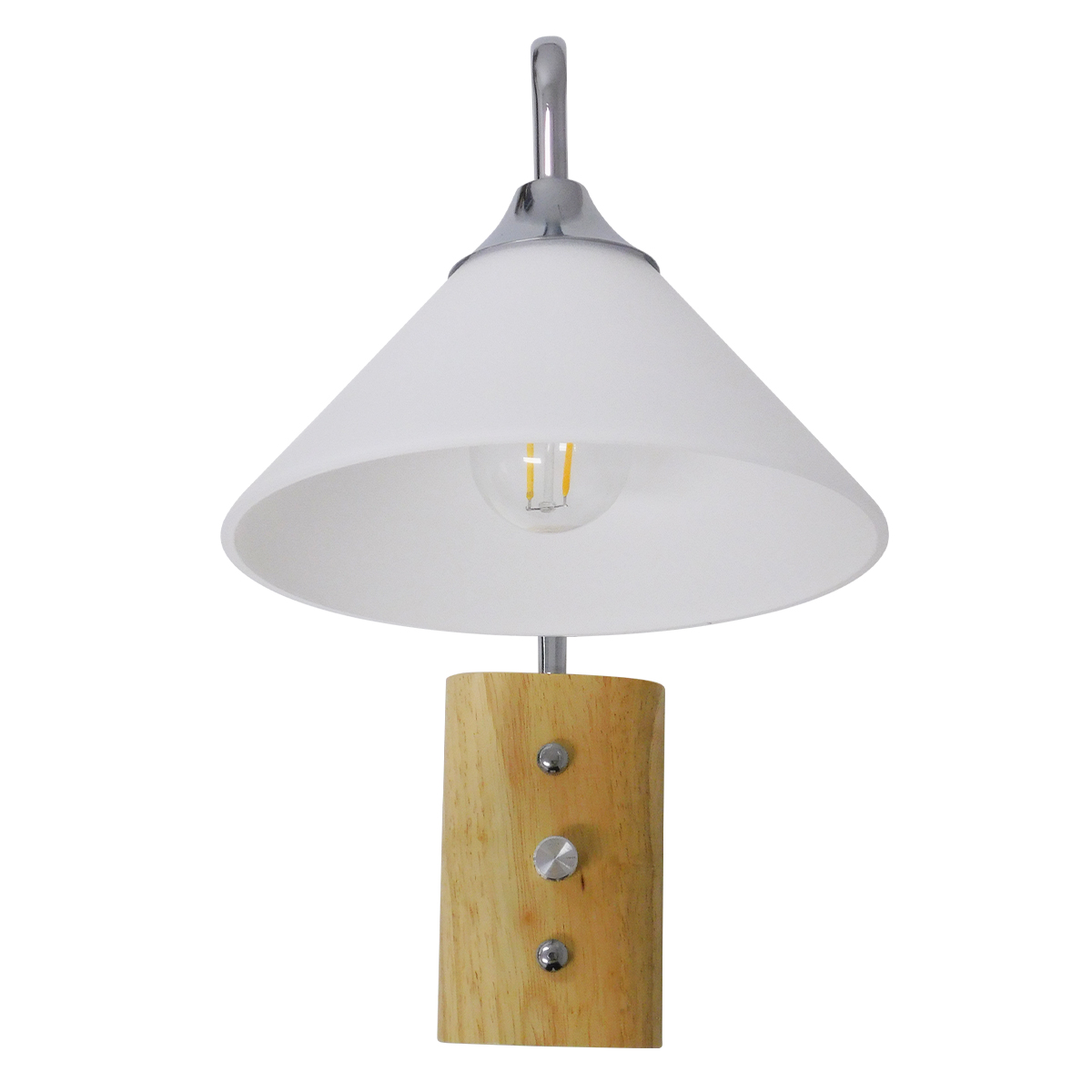 GloboStar® ALESSIA 01459 Μοντέρνο Επιτοίχιο Φωτιστικό Απλίκα Μονόφωτο 1 x E27 IP20 Ασημί Μέταλλο, Λευκό Γυαλί με Μπεζ Ξύλο - Μ18 x Π26 x Υ29cm 4 GloboStar® ALESSIA 01459 Μοντέρνο Επιτοίχιο Φωτιστικό Απλίκα Μονόφωτο 1 x E27 IP20 Ασημί Μέταλλο, Λευκό Γυαλί με Μπεζ Ξύλο - Μ18 x Π26 x Υ29cm - Image 2