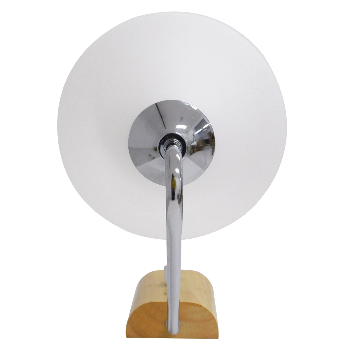 GloboStar® ALESSIA 01459 Μοντέρνο Επιτοίχιο Φωτιστικό Απλίκα Μονόφωτο 1 x E27 IP20 Ασημί Μέταλλο, Λευκό Γυαλί με Μπεζ Ξύλο - Μ18 x Π26 x Υ29cm 6 GloboStar® ALESSIA 01459 Μοντέρνο Επιτοίχιο Φωτιστικό Απλίκα Μονόφωτο 1 x E27 IP20 Ασημί Μέταλλο, Λευκό Γυαλί με Μπεζ Ξύλο - Μ18 x Π26 x Υ29cm - Image 4