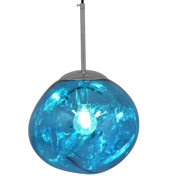 GLOBOSTAR® DIXAR 01463 Μοντέρνο Κρεμαστό Φωτιστικό Οροφής με Ντουί 1 x E27 AC 220-240V IP20 - Μπλε & Ασημί - Μ28 x Π28 x Υ40cm 3 GloboStar® GLOBOSTAR® DIXAR 01463 Μοντέρνο Κρεμαστό Φωτιστικό Οροφής με Ντουί 1 x E27 AC 220-240V IP20 - Μπλε & Ασημί - Μ28 x Π28 x Υ40cm