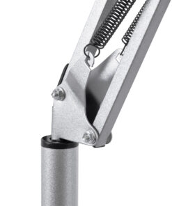 GLOBOSTAR® AUDREY 01469 Vintage Επιδαπέδιο Φωτιστικό με Ντουί 1 x E27 AC 220-240V IP20 - Ασημί - Μ15 x Π15 x Υ190cm 18 01469 8