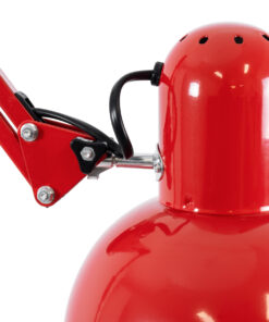 GLOBOSTAR® AUDREY 01470 Vintage Επιδαπέδιο Φωτιστικό με Ντουί 1 x E27 AC 220-240V IP20 - Κόκκινο - Μ15 x Π15 x Υ190cm 16 01470 6