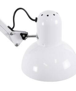 GLOBOSTAR® AUDREY 01471 Vintage Επιδαπέδιο Φωτιστικό με Ντουί 1 x E27 AC 220-240V IP20 - Λευκό - Μ15 x Π15 x Υ190cm 15 01471 5