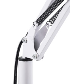 GLOBOSTAR® AUDREY 01471 Vintage Επιδαπέδιο Φωτιστικό με Ντουί 1 x E27 AC 220-240V IP20 - Λευκό - Μ15 x Π15 x Υ190cm 17 01471 7