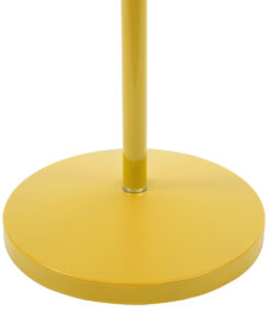 GLOBOSTAR® AUDREY 01472 Μοντέρνο Επιδαπέδιο Φωτιστικό με Ντουί 1 x E27 AC 220-240V IP20 - Κίτρινο - Μ15 x Π15 x Υ190cm 22 01472 11