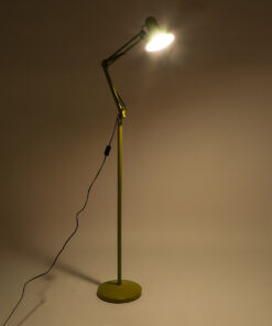 Alternative view of GLOBOSTAR® AUDREY 01472 Μοντέρνο Επιδαπέδιο Φωτιστικό με Ντουί 1 x E27 AC 220-240V IP20 - Κίτρινο - Μ15 x Π15 x Υ190cm