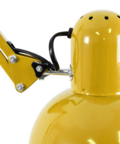 GLOBOSTAR® AUDREY 01472 Μοντέρνο Επιδαπέδιο Φωτιστικό με Ντουί 1 x E27 AC 220-240V IP20 - Κίτρινο - Μ15 x Π15 x Υ190cm 18 01472 7