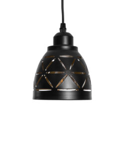 GLOBOSTAR® COOLIE 01475 Μοντέρνο Κρεμαστό Φωτιστικό Οροφής με Ντουί 1 x E27 AC 220-240V IP20 - Μαύρο & Χρυσό - Μ13 x Π13 x Υ14cm 14 01475 5