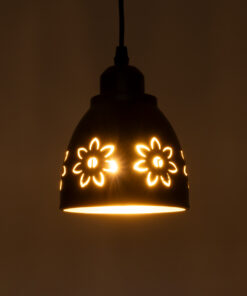 Alternative view of GLOBOSTAR® COOLIE 01479 Μοντέρνο Κρεμαστό Φωτιστικό Οροφής με Ντουί 1 x E27 AC 220-240V IP20 - Μαύρο & Χρυσό - Μ12.5 x Π12.5 x Υ11.5cm