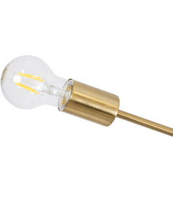 GLOBOSTAR® MILANO 01485 Μοντέρνο Κρεμαστό Φωτιστικό Οροφής με Ντουί 12 x E27 AC 220-240V IP20 - Χρυσό - Μ80 x Π80 x Υ80cm 16 01485 7