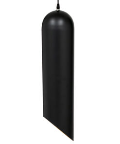 GLOBOSTAR® CARSON 01529 Μοντέρνο Κρεμαστό Φωτιστικό Οροφής με Ντουί 1 x E27 AC 220-240V IP20 - Μαύρο & Χρυσό - Μ15 x Π15 x Υ68cm 12 01529 6