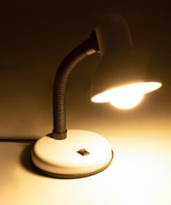 Alternative view of GLOBOSTAR® STUDENT 01531 Μοντέρνο Επιτραπέζιο Φωτιστικό Πορτατίφ με Ντουί 1 x E27 AC 220-240V IP20 - Λευκό - Μ12 x Π12 x Υ32cm