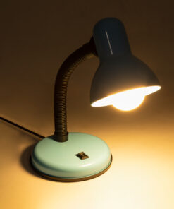 Alternative view of GLOBOSTAR® STUDENT 01532 Μοντέρνο Επιτραπέζιο Φωτιστικό Πορτατίφ με Ντουί 1 x E27 AC 220-240V IP20 - Γαλάζιο - Μ12 x Π12 x Υ32cm