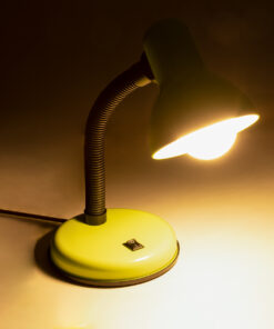 Alternative view of GloboStar® STUDENT 01533 Μοντέρνο Επιτραπέζιο Φωτιστικό Πορτατίφ Μονόφωτο 1 x E27 IP20 Πράσινο Μέταλλο με Μαύρο Πλαστικό - Μ12 x Π12 x Υ32cm