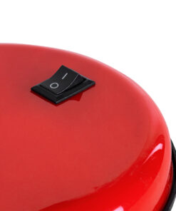 GLOBOSTAR® STUDENT 01535 Μοντέρνο Επιτραπέζιο Φωτιστικό Πορτατίφ με Ντουί 1 x E27 AC 220-240V IP20 - Κόκκινο - Μ12 x Π12 x Υ32cm 17 01535 8